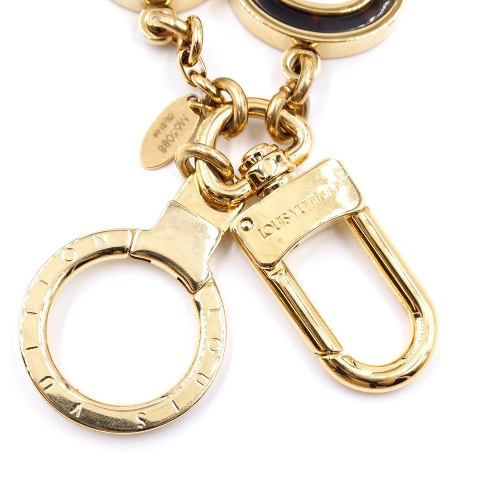 Resin Lock and Key Monogram Key Ring Chain Charm - Picture 6 of 8